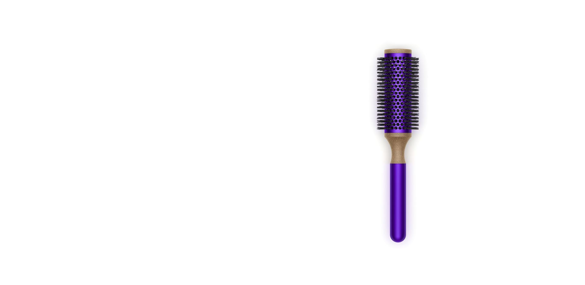 Dyson Vented Barrel Brush 35mm Black & Purple Dyson Australia